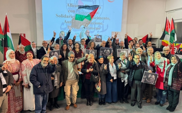 Official Announcement in the Italian capital of the launch of a new phase of the International Coalition to Defend the Rights of the Palestinian People and Protect the Right of Return.